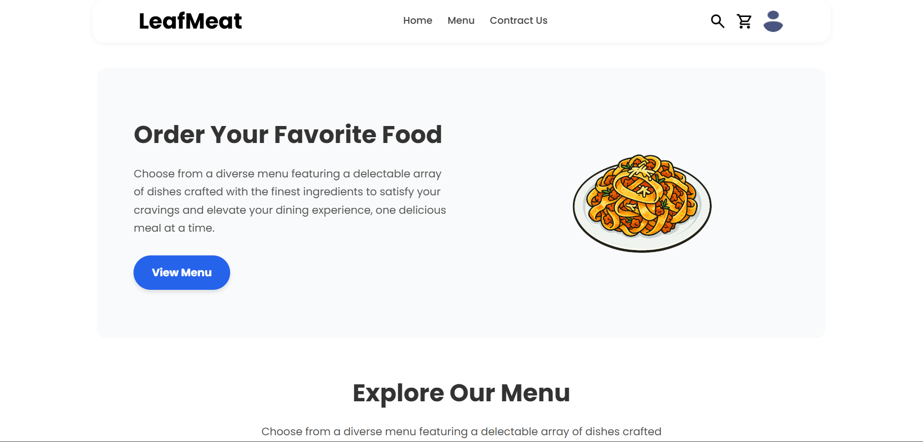 Food Ordering System
